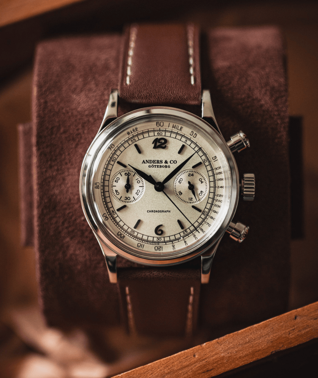 AC1 Chronograph Ivory White