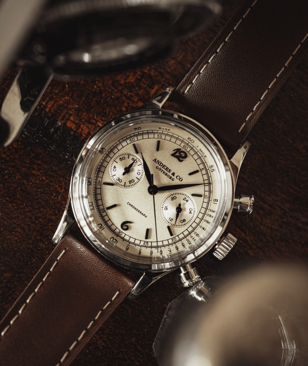 AC1 Chronograph Ivory White