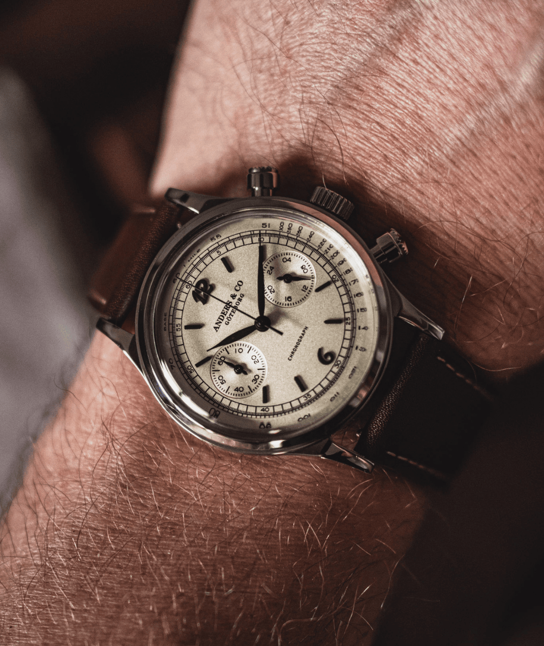 AC1 Chronograph Ivory White