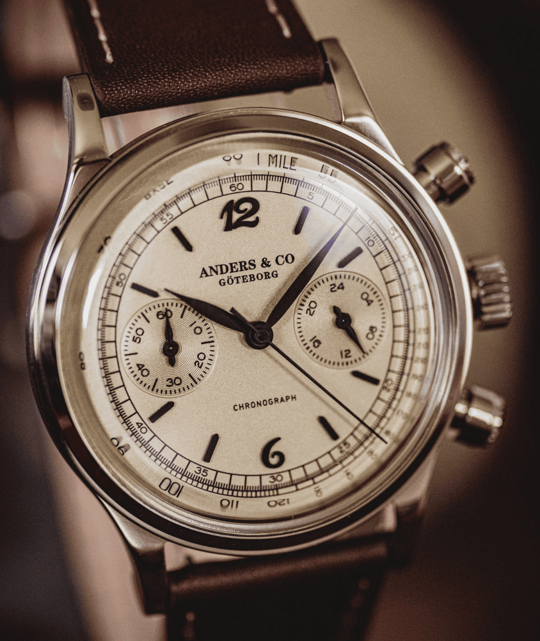 AC1 Chronograph Ivory White