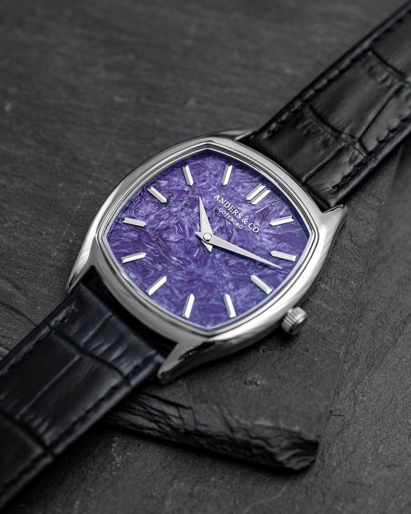 Anders & Co. Timepieces AC2 Volcán Purple Stone